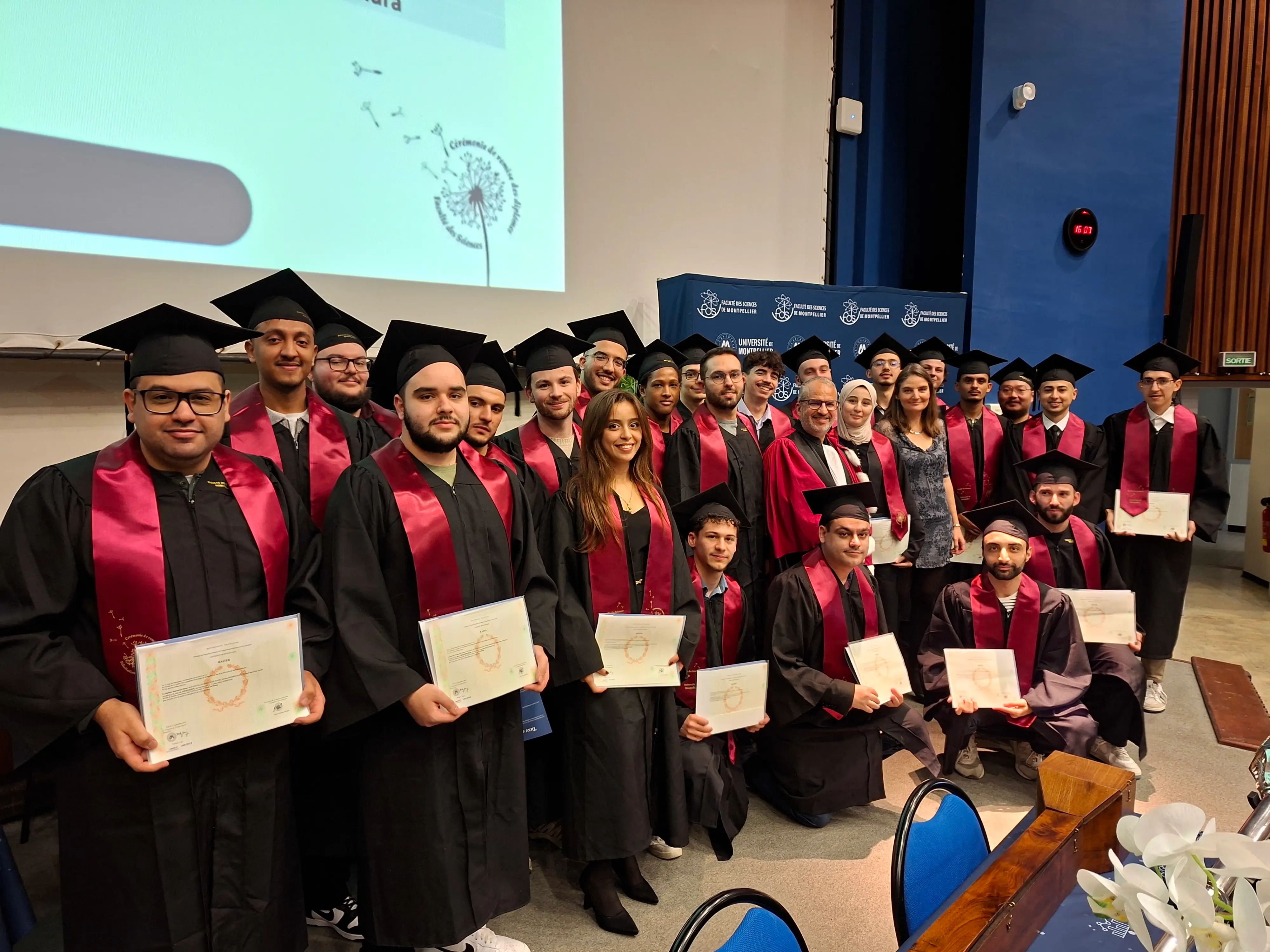 Portrait de classe des Master informatique : Génie Logiciel